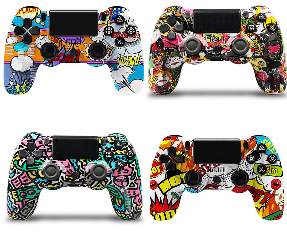 camou colors PS4 controller